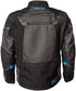 BAJA S4 JACKET BLACK - KINETIK BLUE